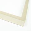 10x13 Frame Silver Solid Wood Picture Frame Width 1.375 Inches | Interior Frame Depth 0.5625 Inches | Nuria Contemporary Photo Frame Complete with UV Acrylic, Foam Board Backing & Hanging Hardware view 1