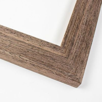 10x20 Frame Wood Tones Solid Wood Picture Frame Width 1.5 Inches | Interior Frame Depth 0.5625 Inches | Denham Rustic Photo Frame Complete with UV Acrylic, Foam Board Backing & Hanging Hardware