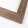 10x20 Frame Wood Tones Solid Wood Picture Frame Width 1.5 Inches | Interior Frame Depth 0.5625 Inches | Denham Rustic Photo Frame Complete with UV Acrylic, Foam Board Backing & Hanging Hardware view 1