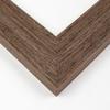 10x20 Frame Wood Tones Solid Wood Picture Frame Width 1.5 Inches | Interior Frame Depth 0.5625 Inches | Denham Rustic Photo Frame Complete with UV Acrylic, Foam Board Backing & Hanging Hardware view 2