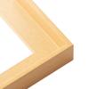 10x12 Canvas Frame Brown Solid Wood Floater Frame Width 1.6875 Inches | Interior Frame Depth 1 1/4 Inches | Tierra Contemporary Canvas Frame Complete with Canvas Clips & Hanging Hardware view 2