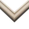 12x16 Frame Grey Solid Wood Picture Frame Width 1.625 Inches | Interior Frame Depth 0.6875 Inches | Brian Traditional Photo Frame Complete with UV Acrylic, Foam Board Backing & Hanging Hardware view 1