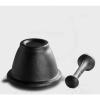 Mortar Large Cast Iron Mortar and Pestle Set, Black Iron Spice Grinder, Handmade Mortar and Pestle Spices Grinding view 4