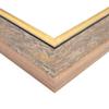 10x5 IN Frame Wood Tones Solid Wood Picture Frame Width 2 Inches | Interior Frame Depth 0.5625 Inches | Jannick Rustic Photo Frame Complete with UV Acrylic, Foam Board Backing & Hanging Hardware view 2
