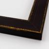 11x18 Frame Brown Solid Wood Picture Frame Width 1.75 Inches | Interior Frame Depth 0.625 Inches | Soto Distressed Photo Frame Complete with UV Acrylic, Foam Board Backing & Hanging Hardware view 1