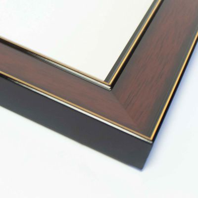 10x11 Frame Wood Tones Solid Wood Picture Frame Width 1.75 Inches | Interior Frame Depth 0.4375 Inches | Kato Traditional Photo Frame Complete with UV Acrylic, Foam Board Backing & Hanging Hardware