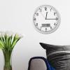 Marooma Multifunctional Modern Wall Clock with Date and Temperature Display for Home, Office, and Bedroom Decoration, Designed for Homeowners, Professionals, and Decor Enthusiasts view 2