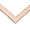 10x28 Frame Pink Solid Wood Picture Frame Width 1 Inches | Interior Frame Depth 0.375 Inches | Shoshana Distressed Photo Frame Complete with UV Acrylic, Foam Board Backing & Hanging Hardware view 2