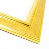 10x20 Frame Gold Solid Wood Picture Frame Width 2 Inches | Interior Frame Depth 0.5625 Inches | Onella Traditional Photo Frame Complete with UV Acrylic, Foam Board Backing & Hanging Hardware view 1