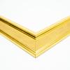 10x20 Frame Gold Solid Wood Picture Frame Width 2 Inches | Interior Frame Depth 0.5625 Inches | Onella Traditional Photo Frame Complete with UV Acrylic, Foam Board Backing & Hanging Hardware view 2
