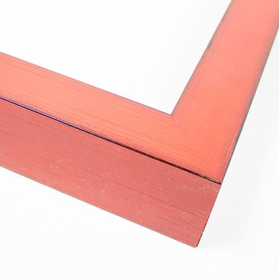 12x15 Frame Red Solid Wood Picture Frame Width 1.75 Inches | Interior Frame Depth 1 13/16 Inches | Crimson Contemporary Photo Frame Complete with UV Acrylic, Foam Board Backing & Hanging Hardware