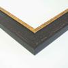 11x8 Frame Black & Gold Solid Wood Picture Frame Width 1.75 Inches | Interior Frame Depth 0.5625 Inches | Ogden Traditional Photo Frame Complete with UV Acrylic, Foam Board Backing & Hanging Hardware view 2