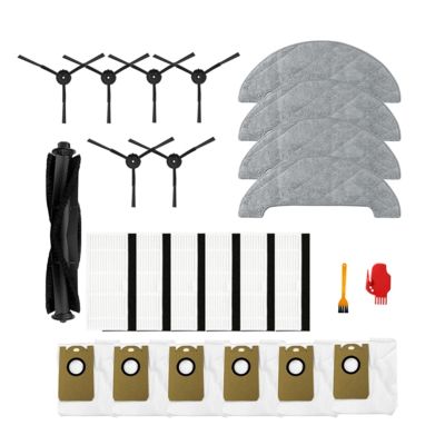 ZeAda Main Side Brush Hepa Filter Dust Bag Mop Cloths Robot Vacuum Cleaner Accessories Spare Parts Kits,Compatible for Xiaomi Viomi S9