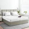 Split King Mattress Protector for Adjustable, (2Pcs Split King 39"x80") 100% Waterproof Terry Cotton 15" Inch Deep Split Beds Fitted Sheets Style Mattress Protector, White Color view 1