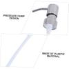 Cabilock 3pcs soap Pump Replacement Pump Bottle Lotion Bottle Replacement Pump Replacement dispensers Pump Shampoo Pump Dispenser Stainless Steel lids Bottle Dispensing Pump view 4