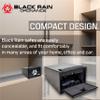 BLACK RAIN ORDNANCE Portable Digital Password & Key Access Security Safe (Black) view 2