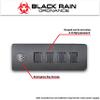 BLACK RAIN ORDNANCE Portable Digital Password & Key Access Security Safe (Black) view 3