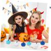 DECHOUS 4sets Halloween Party Decorations Large Fake Pumpkins Wicker Pumpkin Outdoor Decor Lifelike Models Halloween Supplies 12pcs*4 view 2