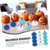 DECHOUS 4sets Halloween Party Decorations Large Fake Pumpkins Wicker Pumpkin Outdoor Decor Lifelike Models Halloween Supplies 12pcs*4 view 4