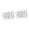 DOITOOL 2sets Sofa Skirt Nail Non-Marking Pins for Furniture Upholstery 100pcs*2 view 1