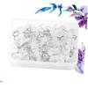 DOITOOL 2sets Sofa Skirt Nail Non-Marking Pins for Furniture Upholstery 100pcs*2 view 2