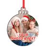 Personalized Christmas Ornaments 2026, Double-Side Custom Christmas Ornament, Photo Ornament Christmas Tree Decorations Xmas Gifts for Kids, Mom, Dad, Family view 1
