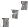 DECHOUS 3sets Stylish Boho Curtain Tiebacks Decorative Drapery Holdbacks Easy to Use 2pcs*3 view 1