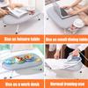 DMVWJR Table Top Ironing Board (60 X 37cm) Compact Flat-Folding Steam Iron Table, Non-Slip Feet&Retractable Iron Stand view 4