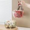 TENWEL Multi-Functional Kitchen Wall Hanging Storage Basket, Creative Vegetable Hanging Basket, Suitable for Household Kitchen, No Drilling Installation view 4