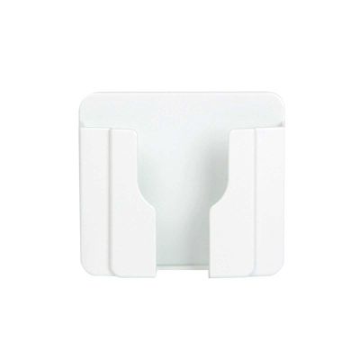 INLIMA Appliance Shelf for Kitchen 1Pc Charger Rack Shelf Phone Holder Practical Home Wall Mount Mobile Multifunction Bracket Adhesive Universal Stand Accessories (Color : White)