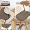 1/2/4 Packs Breathable Cotton and Linen Seat Cushion, Dining Room Kitchen Chair Cushion, Non-Slip Seat Pads with Zipper (Color : Green, Size : 40 * 43cm (4packs)) view 2
