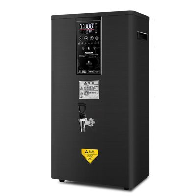 Professional Electric Hot Water Dispenser with LCD Touch Screen and Integrated Water Purifier, Wall Mounted  Ideal for Restaurants, Hotels and Cafes (Colour: Black, Size: 80L/H)