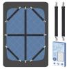 Sopito Sheet Straps, Adjustable Elastic Bed Sheet Holder, 8pcs Black view 1