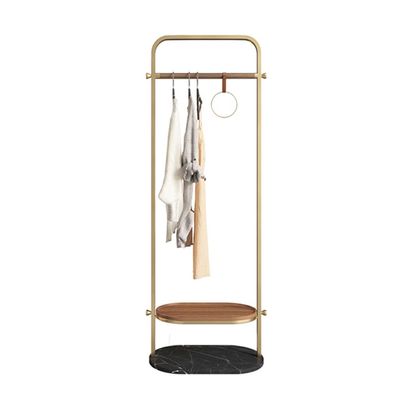 TOOSII Coat Rack Freestanding Coat Rack Landing Simple Modern Bedroom Creative Multi-Functional Hanger Porch Golden Stainless Steel Hanger Hallway/Entrance Hanger Brackets
