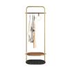 TOOSII Coat Rack Freestanding Coat Rack Landing Simple Modern Bedroom Creative Multi-Functional Hanger Porch Golden Stainless Steel Hanger Hallway/Entrance Hanger Brackets view 1