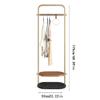 TOOSII Coat Rack Freestanding Coat Rack Landing Simple Modern Bedroom Creative Multi-Functional Hanger Porch Golden Stainless Steel Hanger Hallway/Entrance Hanger Brackets view 2