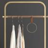 TOOSII Coat Rack Freestanding Coat Rack Landing Simple Modern Bedroom Creative Multi-Functional Hanger Porch Golden Stainless Steel Hanger Hallway/Entrance Hanger Brackets view 3