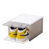 msur Shoe Storage Box Sneaker Plastic Box Drawer Type Shoe Box view 1