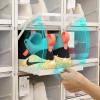msur Shoe Storage Box Sneaker Plastic Box Drawer Type Shoe Box view 4