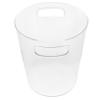 ARTIBETTER Waking Bucket Storage Pot Clear Stand Holder Wedding Vase Floral Arrangement Pot Vases Decorative Hydroponic Pot Acrylic Beer Barrel Cylinder view 1