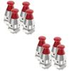 DOITOOL 8pcs Pressure Cooker Safety Valve Replacement High-grade Jigger Valve for Pressure Cookers Easy to Use view 1
