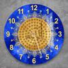 Tempered Glass Islamic Wall Clock - Wall Art and Decor for Living Room, Muslim Home, Eid Gifts, Quran, Ramadan Decoration, Arabic Calligraphy view 1