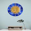 Tempered Glass Islamic Wall Clock - Wall Art and Decor for Living Room, Muslim Home, Eid Gifts, Quran, Ramadan Decoration, Arabic Calligraphy view 3