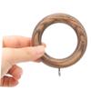 DECHOUS 4sets Curtain Accessories Wooden Curtain Hooks Drapery Hooks for Window Treatments 2pcs*4 view 2