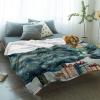 Christmas Super Soft Cozy Flannel Fleece Blanket- Green Xmas Tree and Gift Blanket for Bed Couch Sofa Chair Travel, 40 x 50 Inche view 2