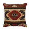 iinfinize Handwoven Cushion Case Turkish Square Pillowcase Bohemian Wool Jute Cushion Cover 18x18 Inch Sofa Sham Pillow Cover (1) view 3