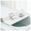 Bathtub Tray Folding Polypropylene Bathtub Cover, Multifunction Dustproof Bathtub Tray Shutter Bath Lid, 1cm Thickness Insulation Board for Bathroom SPA,Milk Bath Multifunctional (Color : White, Siz view 1
