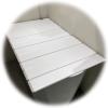 Bathtub Tray Folding Polypropylene Bathtub Cover, Heat-Resistant Dust-Proof Cover Bath Tub Tray Shutter Bath Lid, Insulation Board for Most Bathtubs, Bearing 10kg Multifunctional (Color : White, Siz view 1