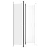3-Panel Room Divider do it Yourself Room dividers,Decorative Wood Room Divider Folding Screens, Room Divider Wall,Cute Room Decor,White 59.1"x86.6" Fabric view 4