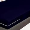 RMS BEDDING Zipper Fitted Sheet Made of 100% Egyptian Cotton Fabric Super Soft- Full Size Upto 12 Inch Deep Pocket- Navy Blue Color view 2